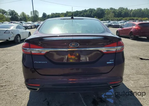 2018 Ford Fusion Se из США, поврежденный, VIN 3FA6P0T98JR189620